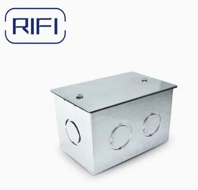 150X150X100mm Caja Metalica Pregalvanizada Metal Electrical Box For Chile Market