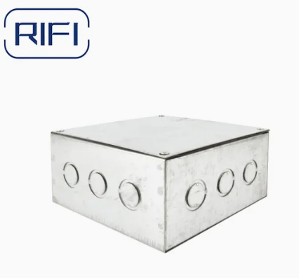150X150X100mm Caja Metalica Pregalvanizada Metal Electrical Box For Chile Market