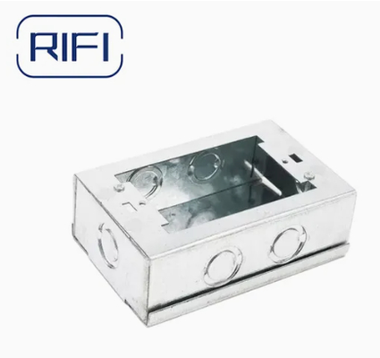 150X150X100mm Caja Metalica Pregalvanizada Metal Electrical Box For Chile Market