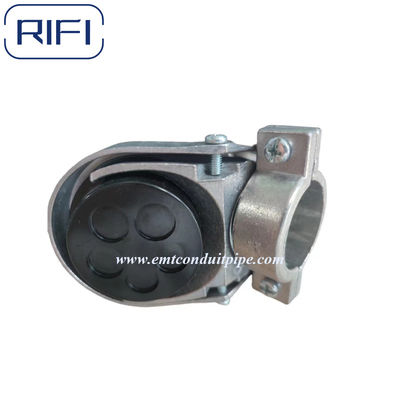 Galvanised Weatherproof EMT Conduit Cap with Set Screw for 1/2"-4" Service Entrance Clamp Type