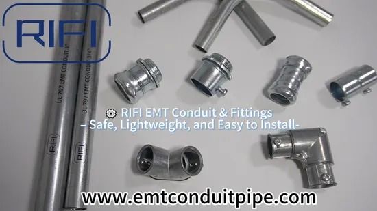 Galvanized EMT One Hole Strap for 1/2"-4" EMT Conduit with Pre-Galvanized and Electro Galvanized Finish