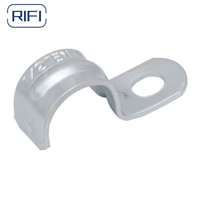 Galvanized EMT One Hole Strap for 1/2"-4" EMT Conduit with Pre-Galvanized and Electro Galvanized Finish