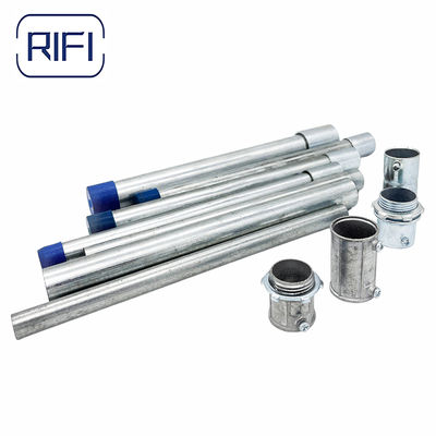 Galvanized Steel EMT Conduit Pipe with Standard 3.05m Length and UL797 Certification for Electrical Wiring Protection
