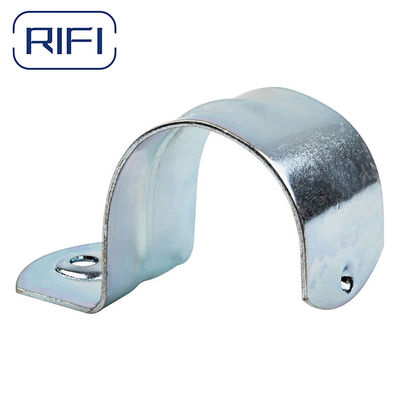 Galvanized Steel EMT One Hole Strap for 3/4" and 1" EMT Conduit with 1/2"-4" Size Range