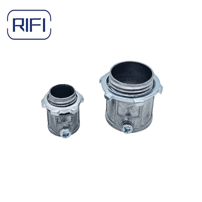 Galvanised EMT Conduit Fittings and Connector for Wall Application with Electrical Box Connection in 1/2"-4" Sizes