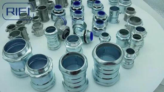 1/2inch to 4inch Steel EMT Compression Coupling for Boupling Two Ends of EMT with 30-35 Days Delivery