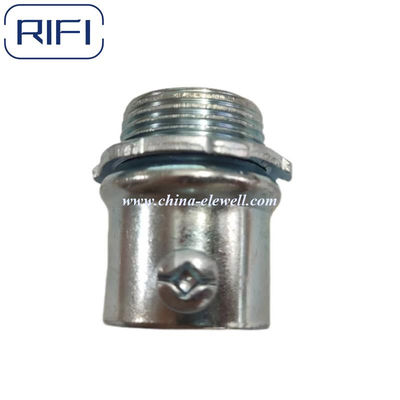 1/2"-4" EMT Set Screw Connector with Steel/Zinc/Aluminum Material for Fast 30-35 Days Delivery