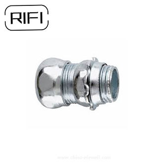 1/2"-4" EMT Compression Steel Connector for Electrical Metallic Tubing with 30-35 Days Delivery