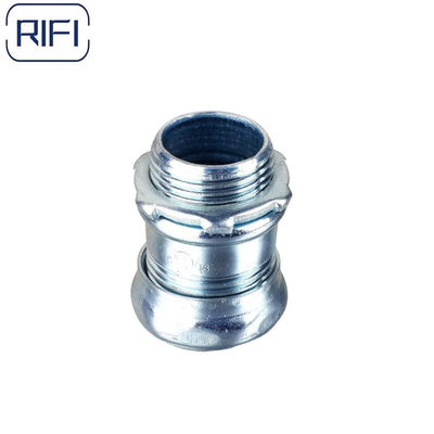 1/2"-4" EMT Compression Steel Connector for Electrical Metallic Tubing with 30-35 Days Delivery