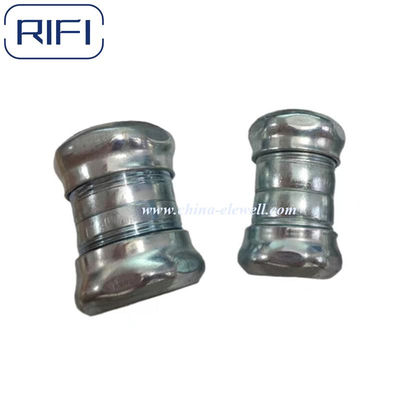 1/2inch to 4inch Steel EMT Compression Coupling for Boupling Two Ends of EMT with 30-35 Days Delivery
