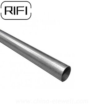 Pre-Galvanized EMT Conduit Pipe with 17.93mm-114.30mm OD and 1.07mm-2.11mm Wall Thickness for Electrical Wiring