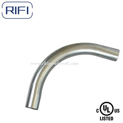 UL Listed Pre-Galvanized EMT 90 Degree Elbow for Wiring with 102-406mm Radius
