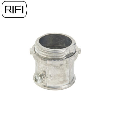 Aluminum EMT Connector Set Screw Type for 3/4 Inch Electrical Conduit