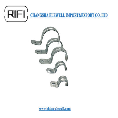 Galvanized Steel EMT Conduit Strap 3/4 Inch One Hole Strap for Electrical Conduit