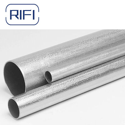 Hot Dip Galvanized EMT Conduit Pipe 1/2"-4" Size Range UL797 ANSI C80.3 Standard Electrical Metallic Tubing