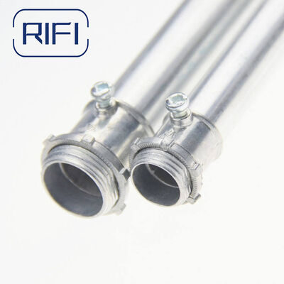Hot Dip Galvanized EMT Conduit Pipe 1/2"-4" Size Range UL797 ANSI C80.3 Standard Electrical Metallic Tubing