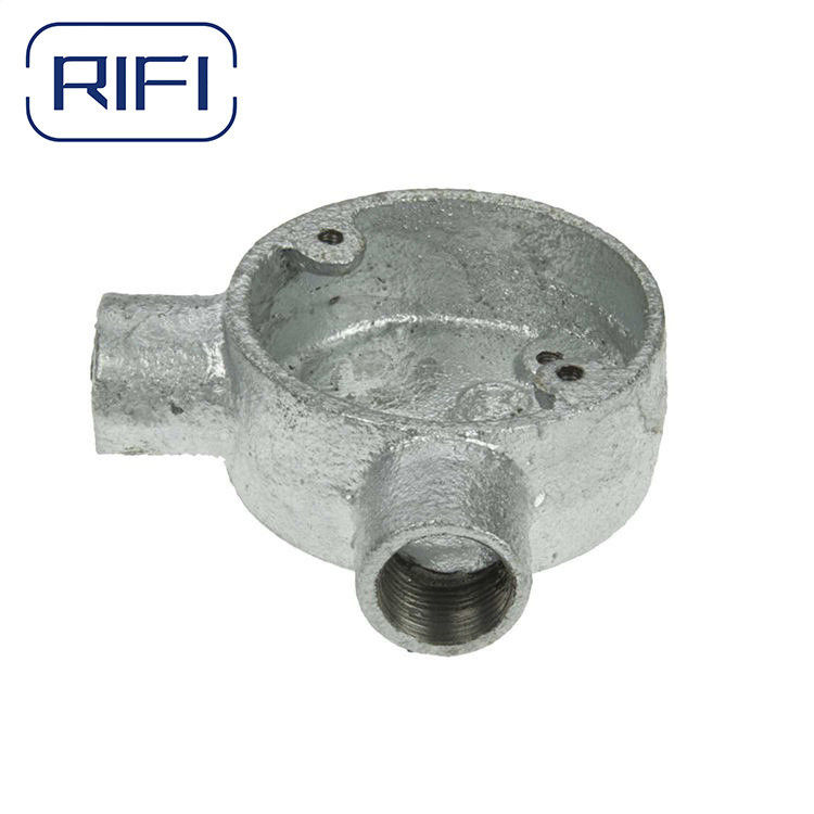 Outdoor Electrical Round Cable Junction Box Enclosure Malleable Iron Mold