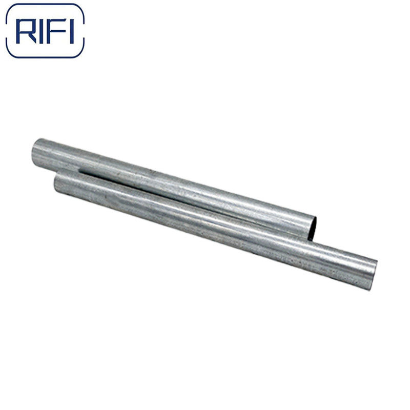 Pre Galvanized EMT Conduit Pipe 1 / 2 Inch For Electrical Metallic Tubing