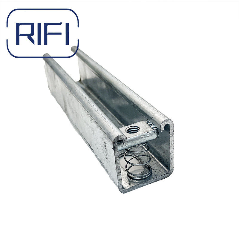 20ft Length Pre-Galvanized Unistrut Channel for Electrical Installations