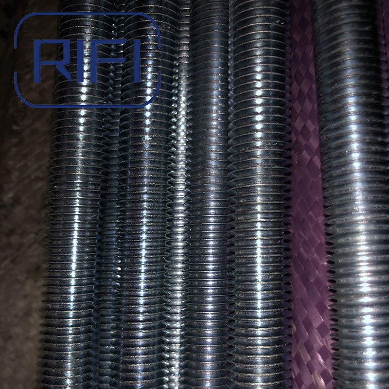 American Standard 3/8" ASTM A307 Grade 2 Metal Threaded Bar Galvanized Threaded Rod