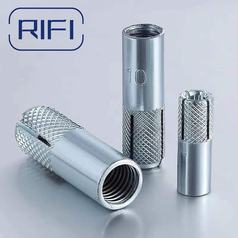 M8 M12 M16 Carbon Steel Galvanized Drop In Anchor Bolt Drop In Anchor Fastener