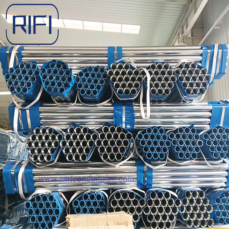 Hot Dip Galvanized UL Rigid Metal Conduit With Smooth Interior Surface