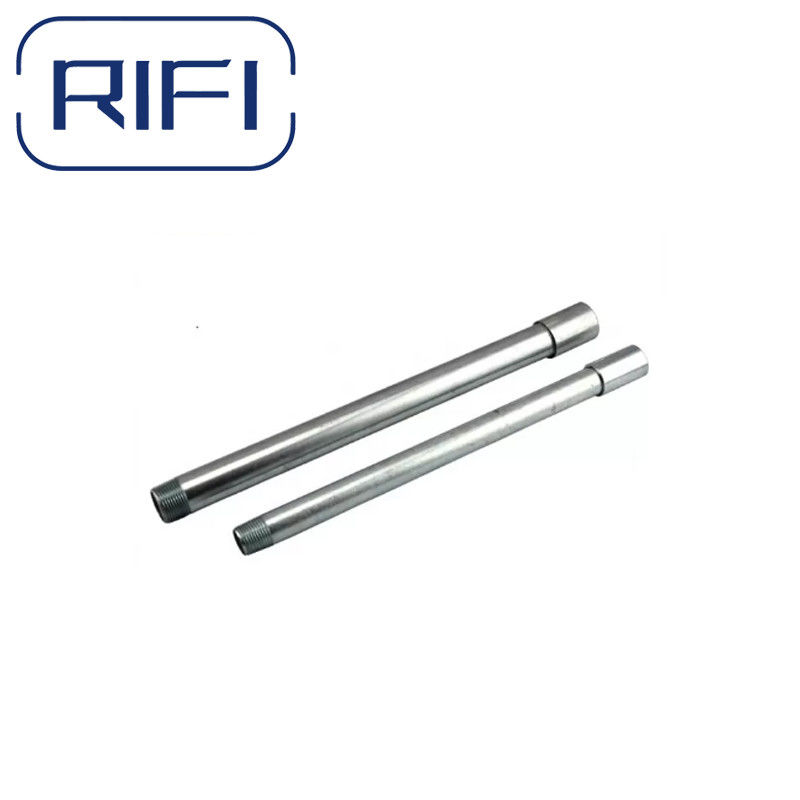 UL Certified Zinc Plated Silver Threaded IMC Conduit Pipe For Electrical Conduit Systems