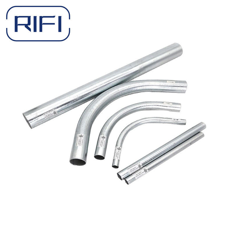 Rigid Steel Conduit GRC Elbow With NPT Threaded For IMC / Rigid Conduit Connection