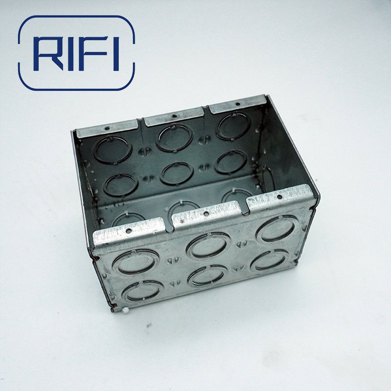 UL Standard 3 Gang Masonry Box With Heavy-Duty Welded Construction