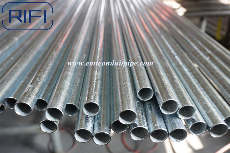 RIFI UL Listed Hot Dipped Galvanized EMT Electrical Metallic Tubing