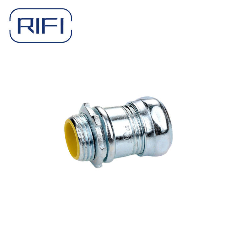 1/2" To 4"  UL Listed Electro-Plate Steel Compression Coupling For EMT Conduit