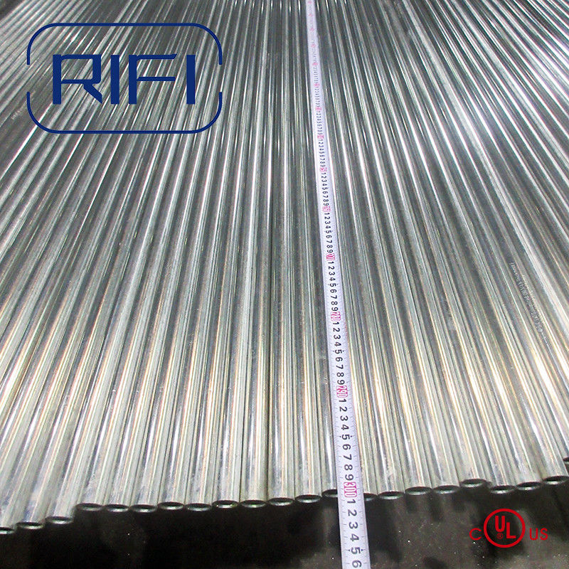 UL 1/2" 3/4" EMT Pipe EMT Electrical Tubing With Conduit Fittings