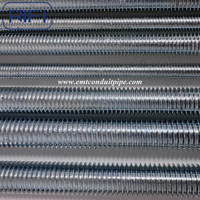 RIFI Blue / Silver Zinc Plated All - Thread Studding DIN975/DIN976 Threaded Rod