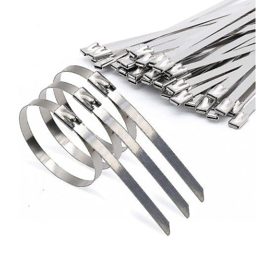 Stainless Steel Cable Tie-Releasable Type Cable Zip Multifunctional Cable Bundle Ties