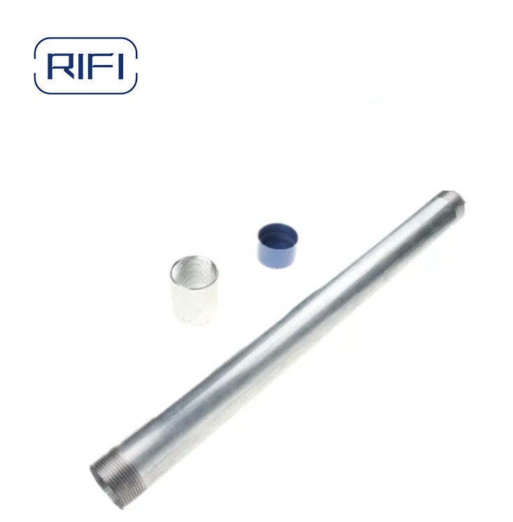 1mm 1.2mm Gi Welded Steel Tube / Pipe And Hot DIP Galvanized Steel Conduit Pipe For Building