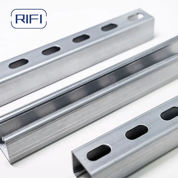 41x 41 Galvanized Slotted Unistrut Channel 10 Ft Steel Strut Channel