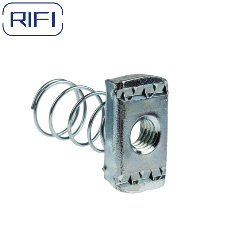 Hot Dip Galvanized Stainless Steel Unistrut With Spring Nut And Coating