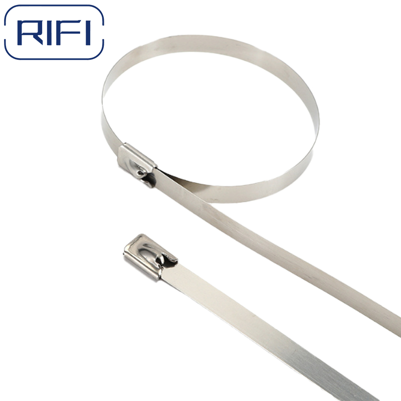Stainless Steel 304,316 Ball Lock Type Cable Tie,Each Bag 100PCS