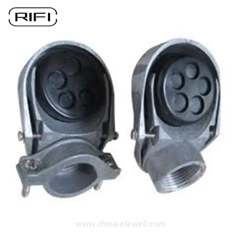 Galvanised Weatherproof EMT Conduit Cap with Set Screw for 1/2"-4" Service Entrance Clamp Type