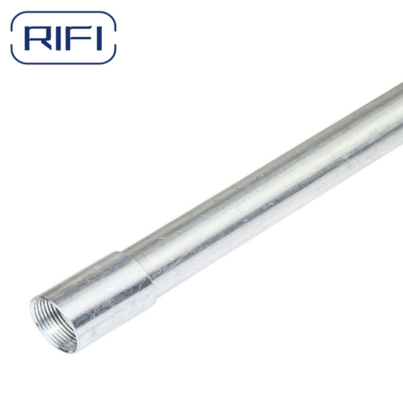 IP67 IMC Conduit Pipe Silver Intermediate Electrical Conduit