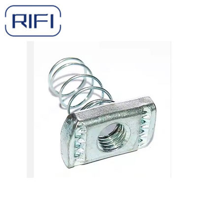 M10*8 Noce Unistrut M3 M6 M8 Noce di molla galvanizzata in acciaio